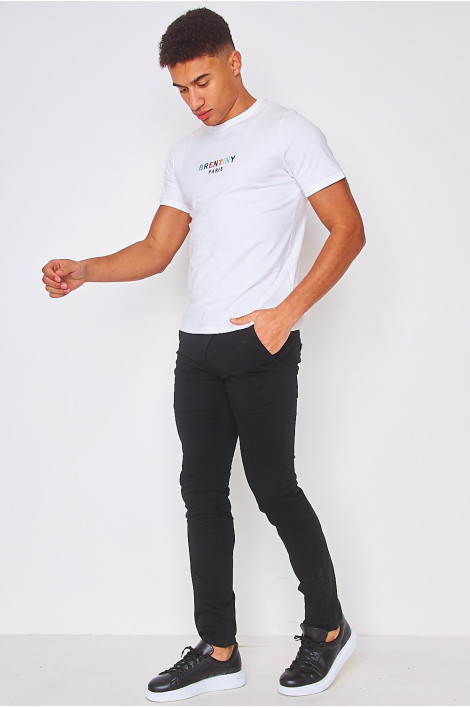 Pantalon chino noir