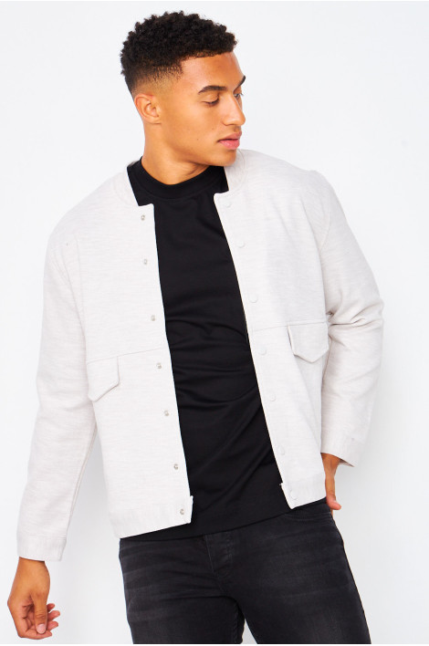 Bomber Ecru uni