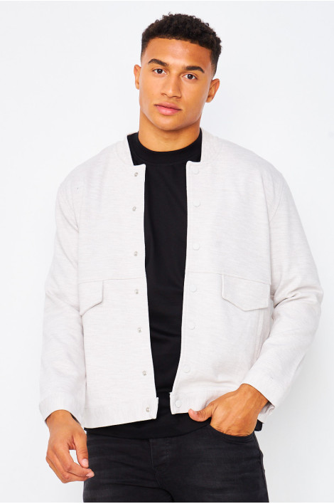 Bomber Ecru uni
