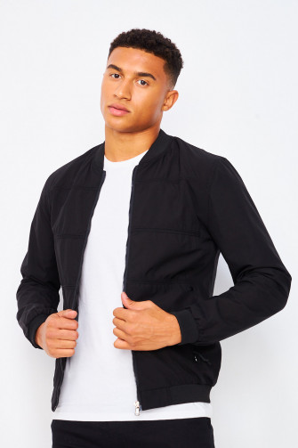 Bomber noir uni