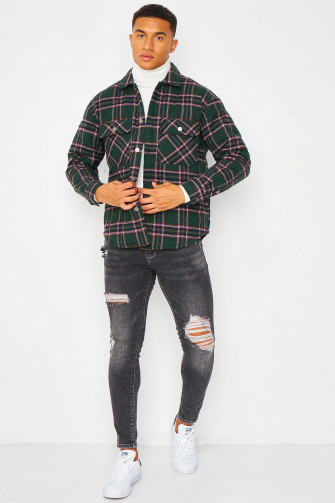 Veste légère à rayures