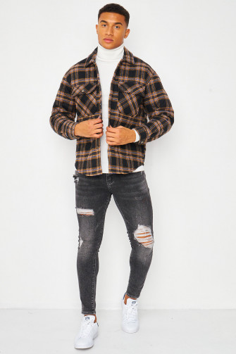 Veste légère à rayures