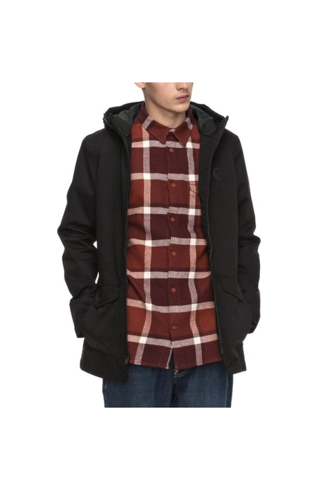 Dc shoes oxford black waterproof jacket