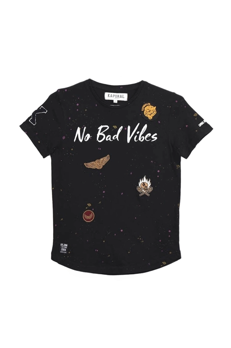 Kinder T-Shirt Kaporal Rash Black
