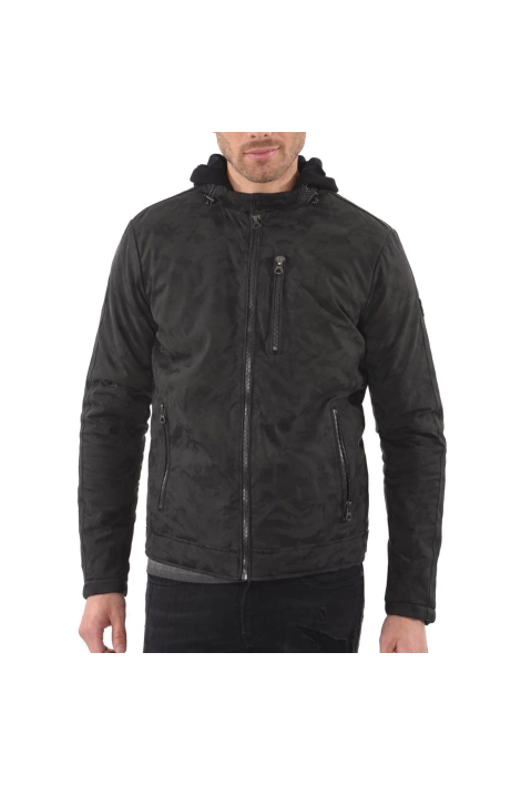 Kaporal shenk black bomber jacket