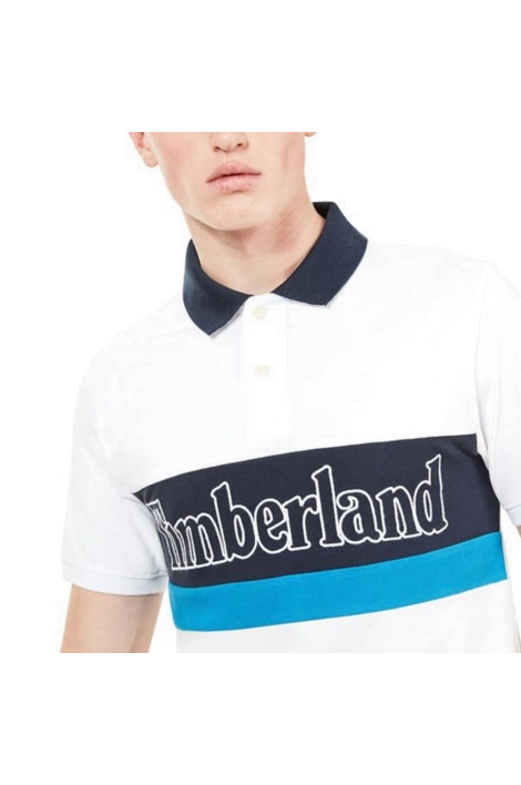 Polo Timberland Millers River blanc