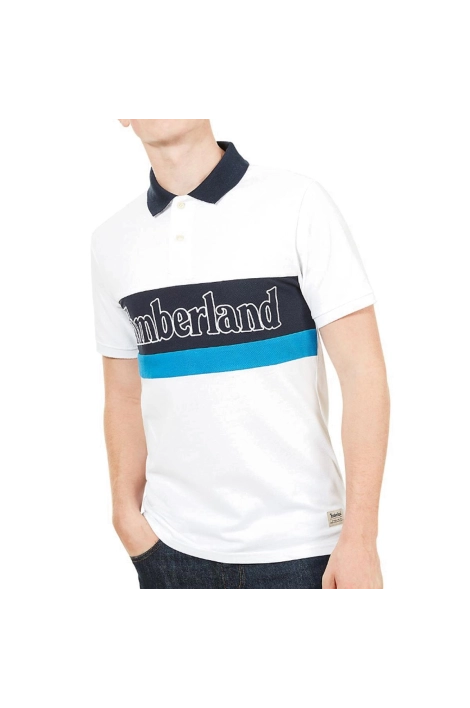 Timberland millers river white polo