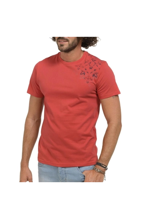 T-shirt Oxbow Teska rouge