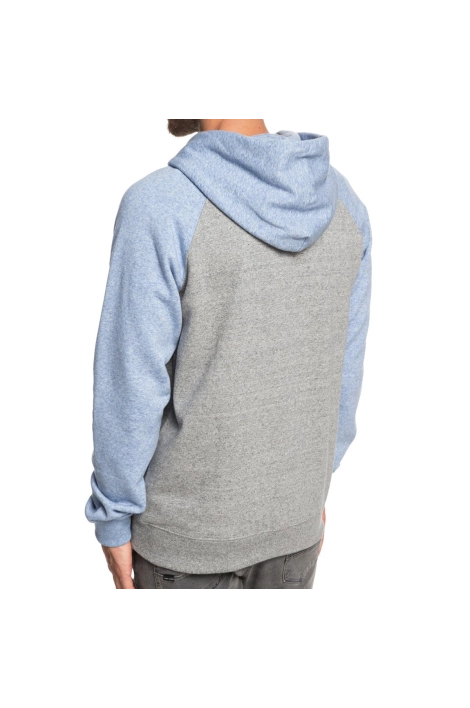 Sweat zippé Quiksilver Everyday bleu/gris