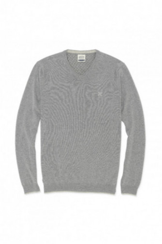 Pull Oxbow Pivega gris chiné
