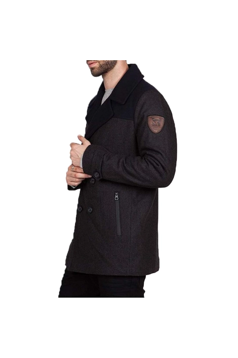 Trench coat Redskins Twizz Cyber gris chiné/bleu