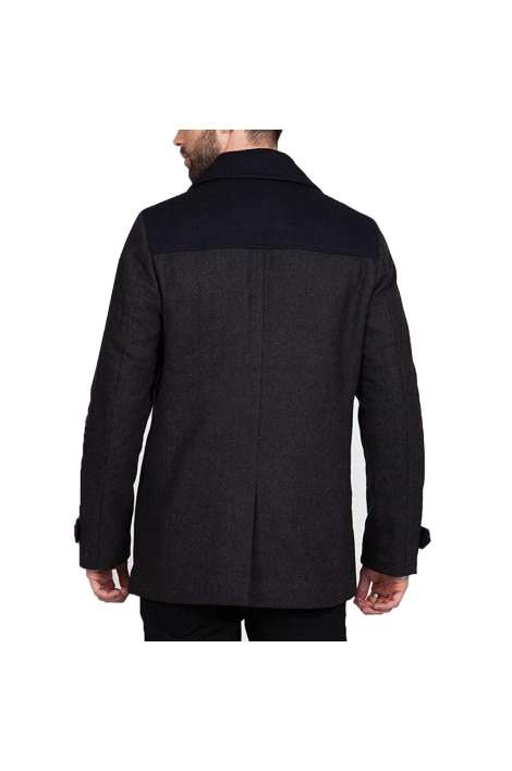 Redskins twizz cyber heather gray/blue trench coat