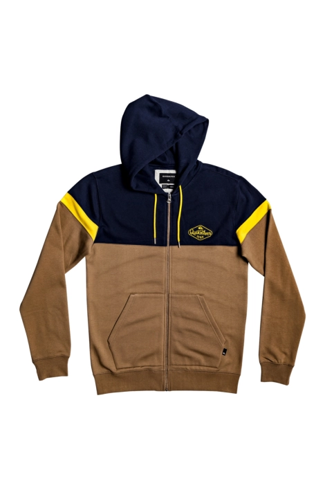 Sweatshirt mit Reißverschluss Quiksilver Kumano braun