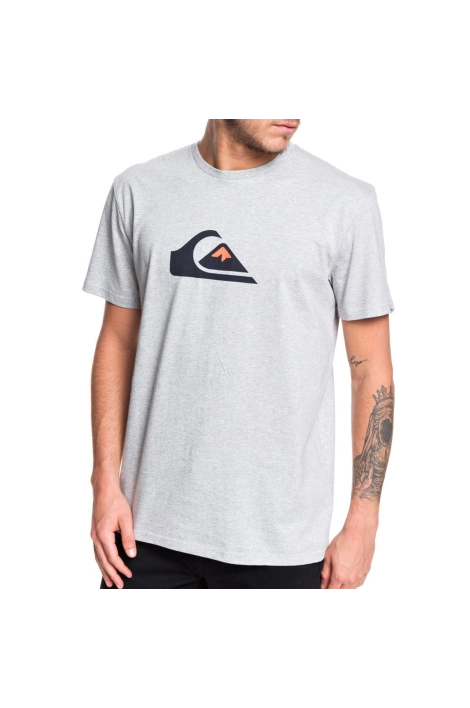 T-shirt Quiksilver Comp Logo gris
