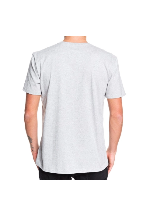 T-Shirt Quiksilver Comp Logo grau