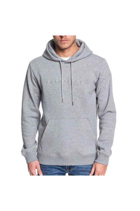 Sweat à capuche Quiksilver Emboss gris