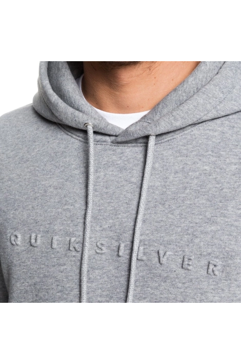 Sweat à capuche Quiksilver Emboss gris