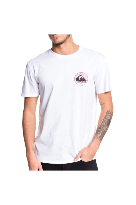 T-shirt Quiksilver Without Parallel blanc