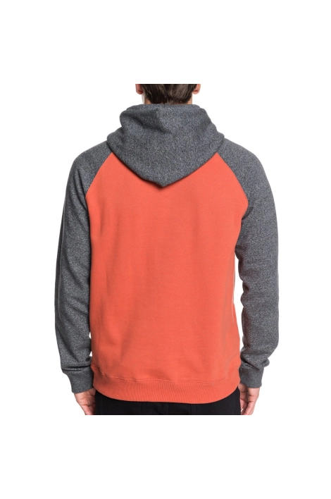 Kapuzenpullover Quiksilver Everyday grau rot