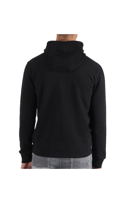 Sweat zippé Kaporal Peter noir