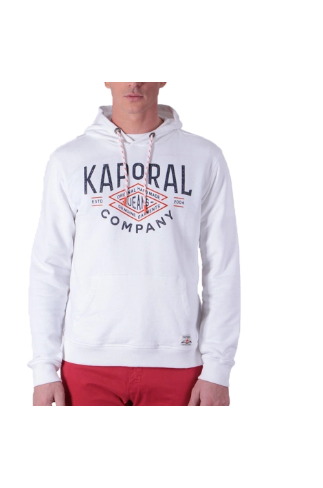 Sweat Kaporal Paolo blanc