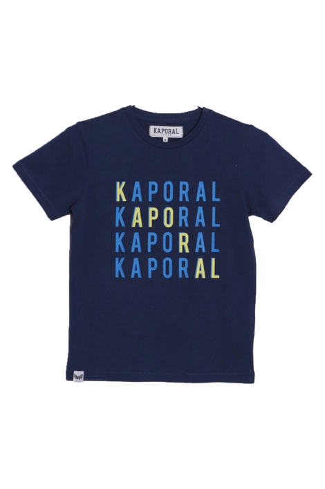 T-shirt enfant Kaporal Asper bleu