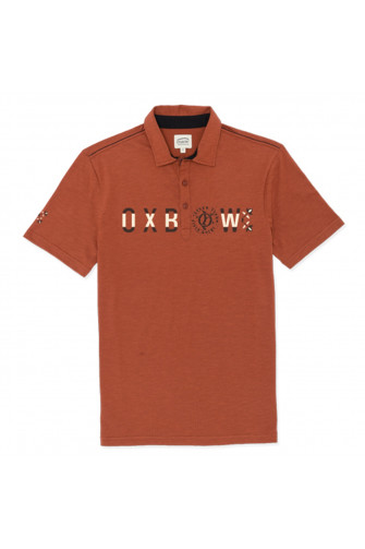 Polo Oxbow Nopri marron