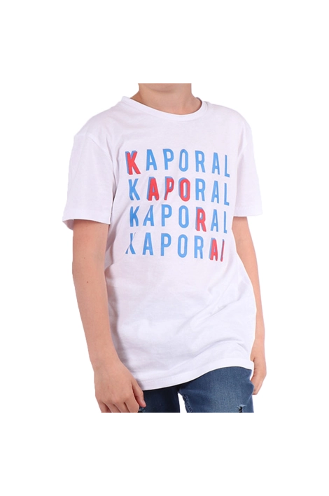 T-shirt enfant Kaporal Asper blanc