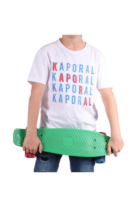 T-shirt enfant Kaporal Asper blanc