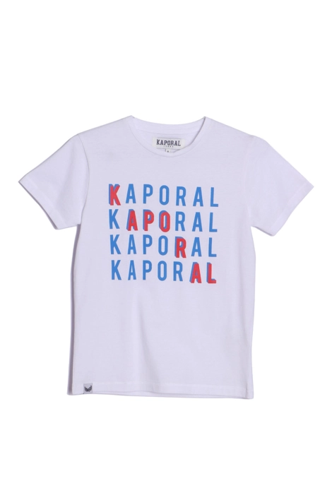 T-shirt enfant Kaporal Asper blanc