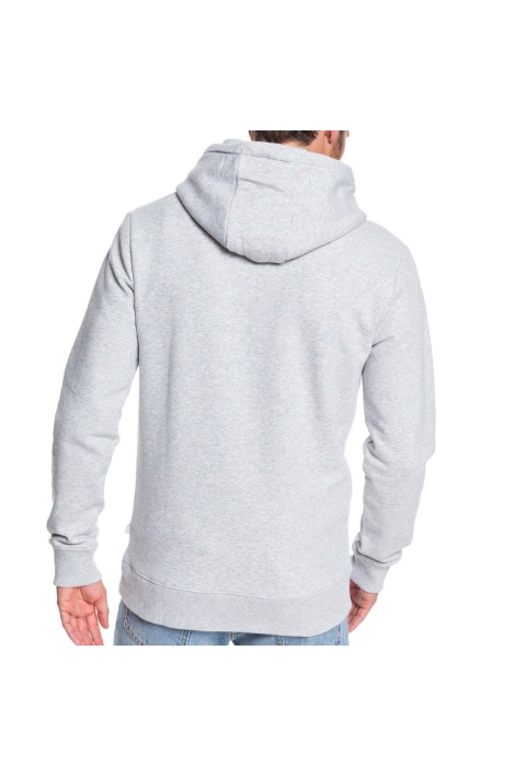 Sweat à capuche Quiksilver Get Buzzy gris