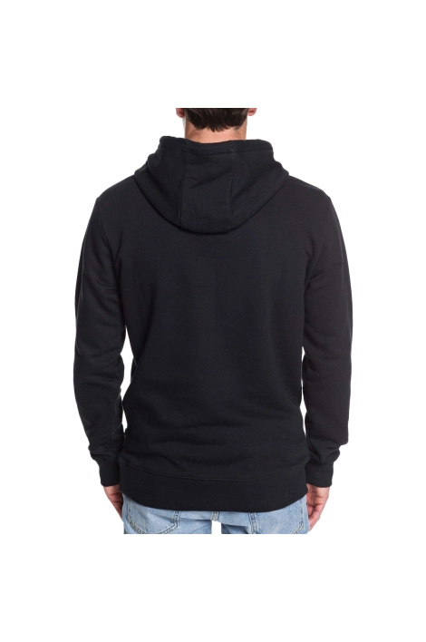 Sweat à capuche Quiksilver Omni Logo noir