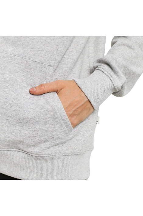 Sweat à capuche Quiksilver Omni Logo gris