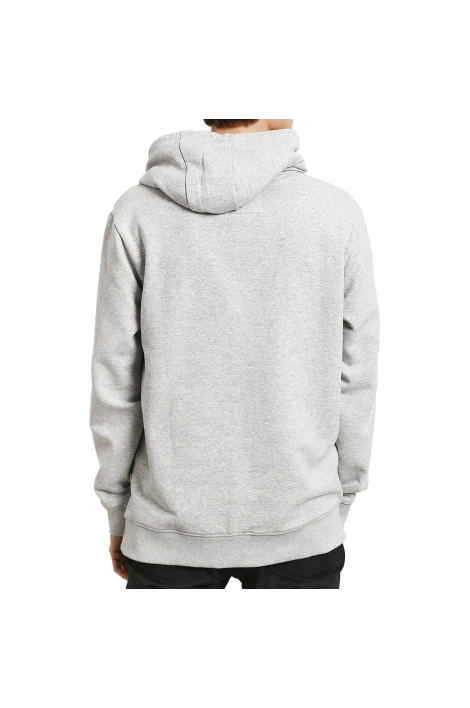 Sweat à capuche Quiksilver Omni Logo gris