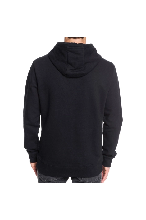 Sweat à capuche Quiksilver Get Buzzy noir