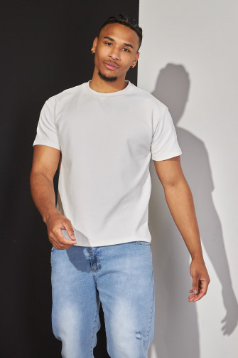 T-shirt basic blanc