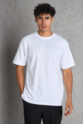 T-shirt basic blanc