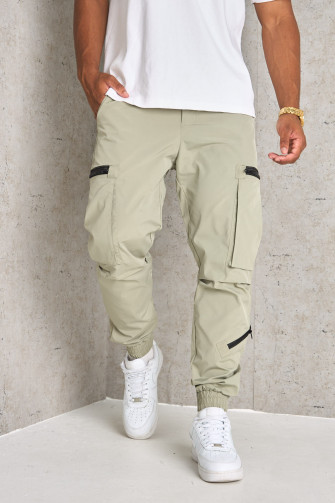 Jogger pant vert cargo