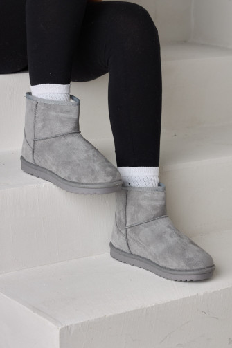 Black wedge velvet bootie