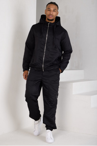 Ensemble 2 pièces veste + jogging noir