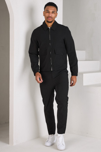 Ensemble 2 pièces veste + pantalon noir