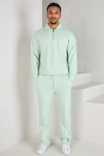Ensemble 2 pièces sweat + jogging turquoise