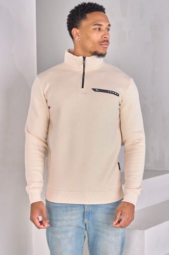 Sweat beige polaire ICON