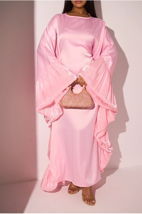 Robe rose clair parachute