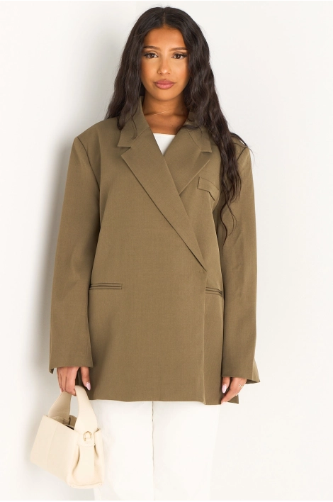Blazer vert kaki