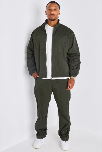Ensemble 2 pièces : veste + jogging kaki