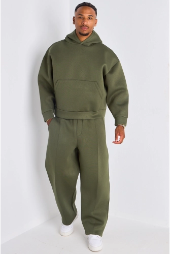 Ensemble 2 pièces : sweat + jogging kaki
