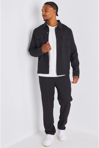Ensemble 2 pièces : veste + pantalon noir