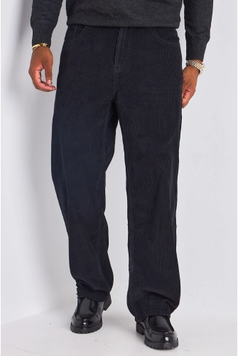 Pantalon en velours noir