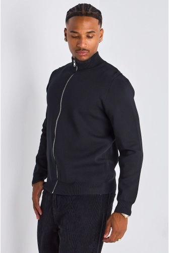 Gilet à manches longues basic noir